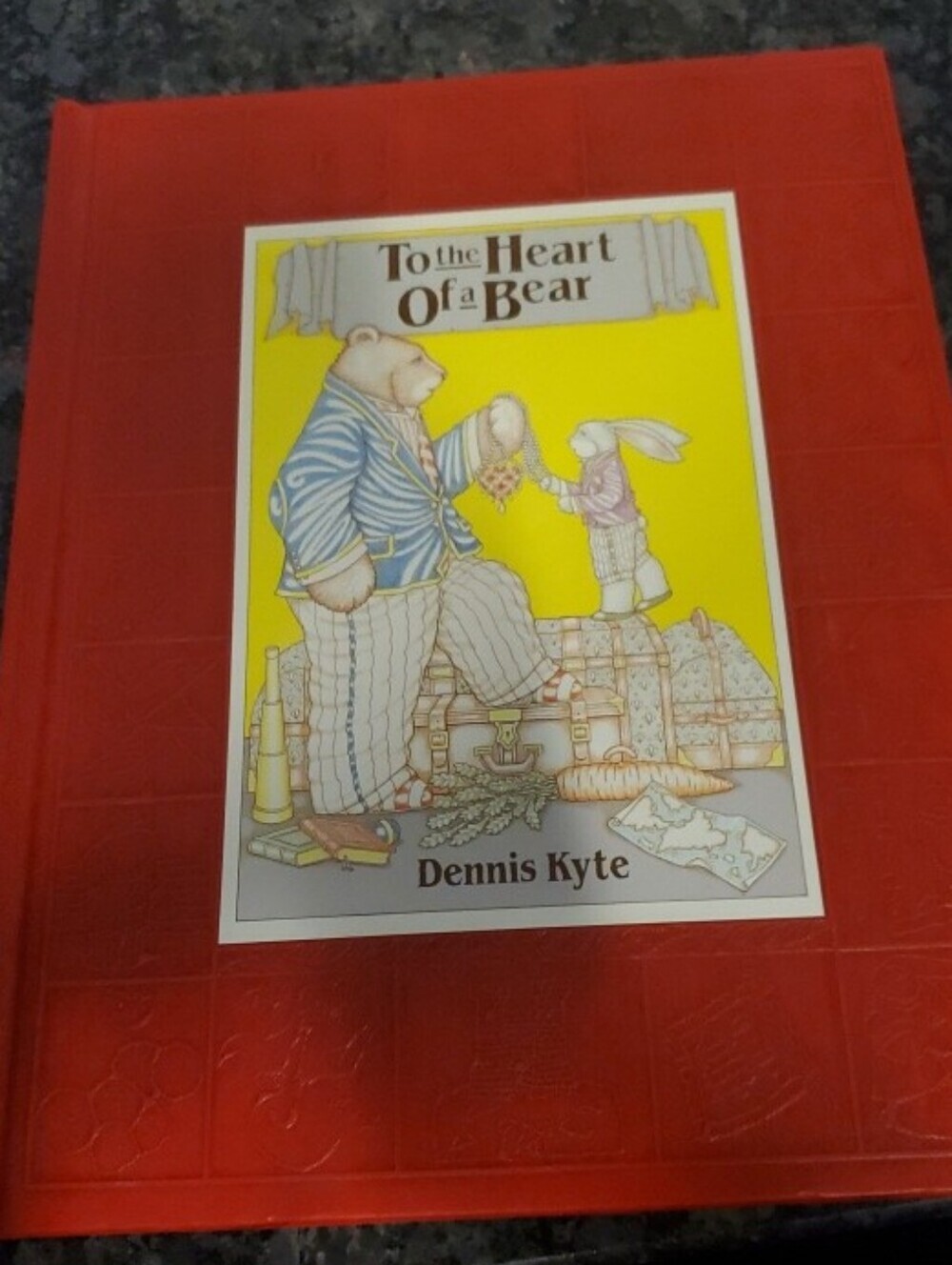 To the Heart of a Bear by Dennis Kyte, Abiner Smoothie's Journey, 1985 First ed.